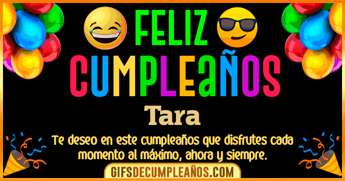Feliz Cumpleaños Tara